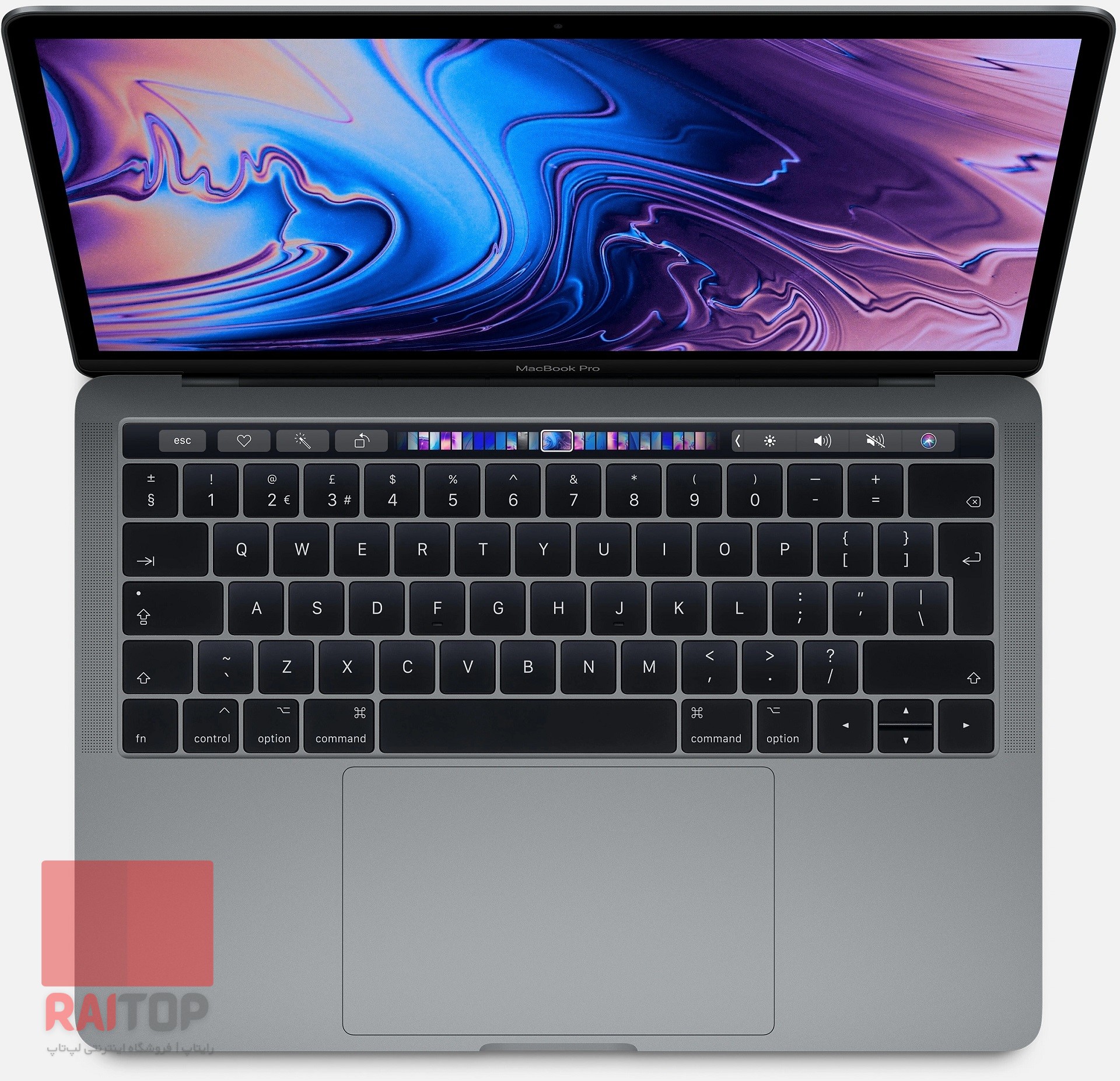 لپ تاپ 13 اینچی اپل Apple مدل MacBook Pro (2018) با تاچ‌بار