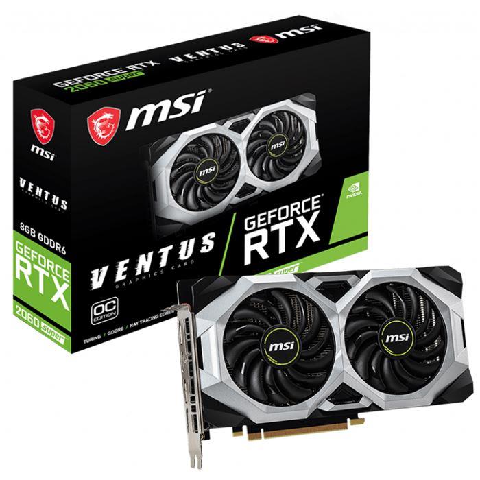 کارت گرافیک ام اس آی مدل GeForce RTX ۲۰۶۰ SUPER VENTUS OC با حافظه ۸ گیگابایت