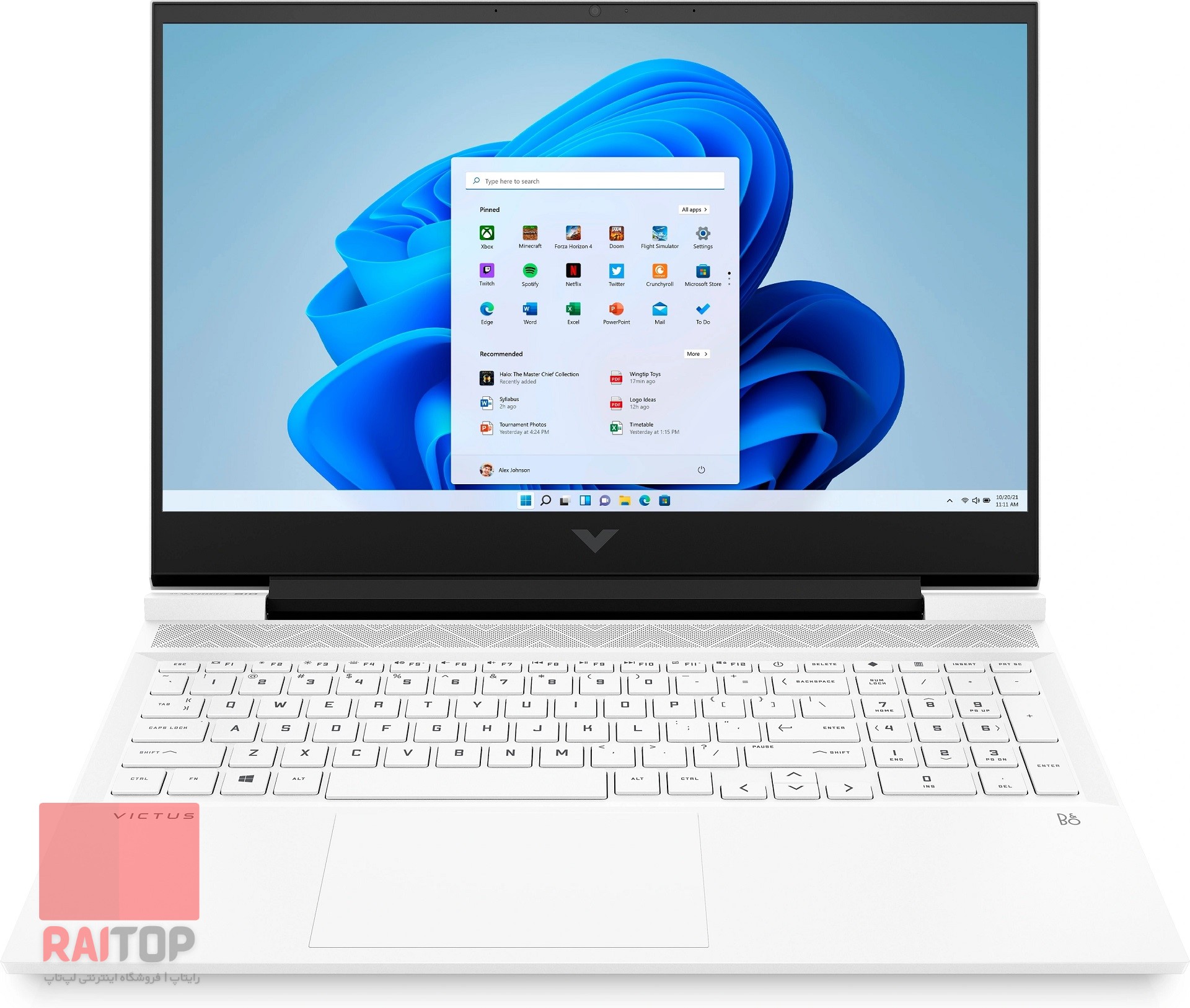 لپ تاپ گیمینگ 16 اینچی HP مدل Victus 16-d1 12500H 3050 TI