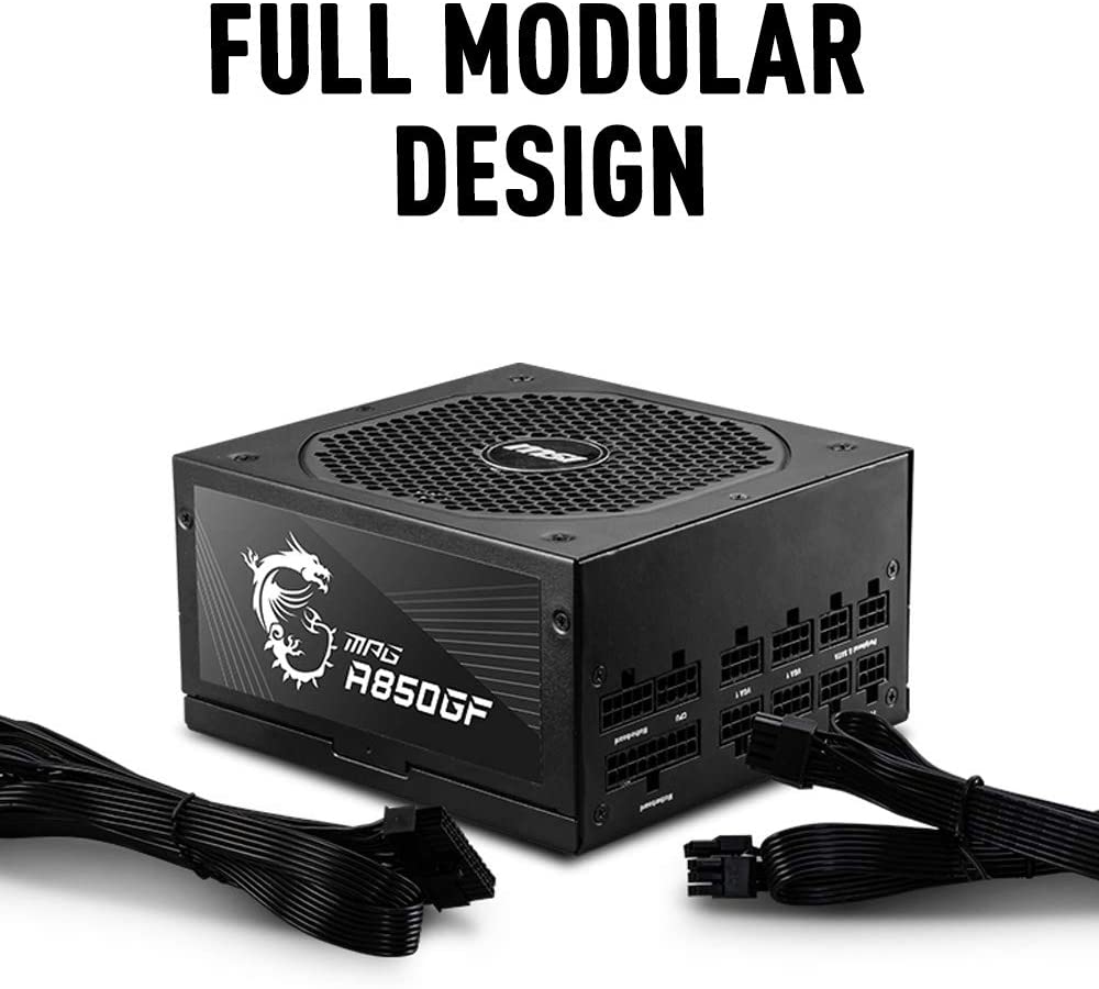 پاور MSI MPG A850GF 850W — تصویر ۴