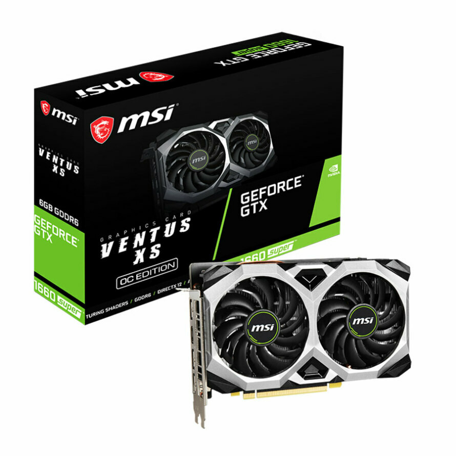کارت گرافیک ام اس آی GeForce GTX 1660 SUPER VENTUS XS OC 6G