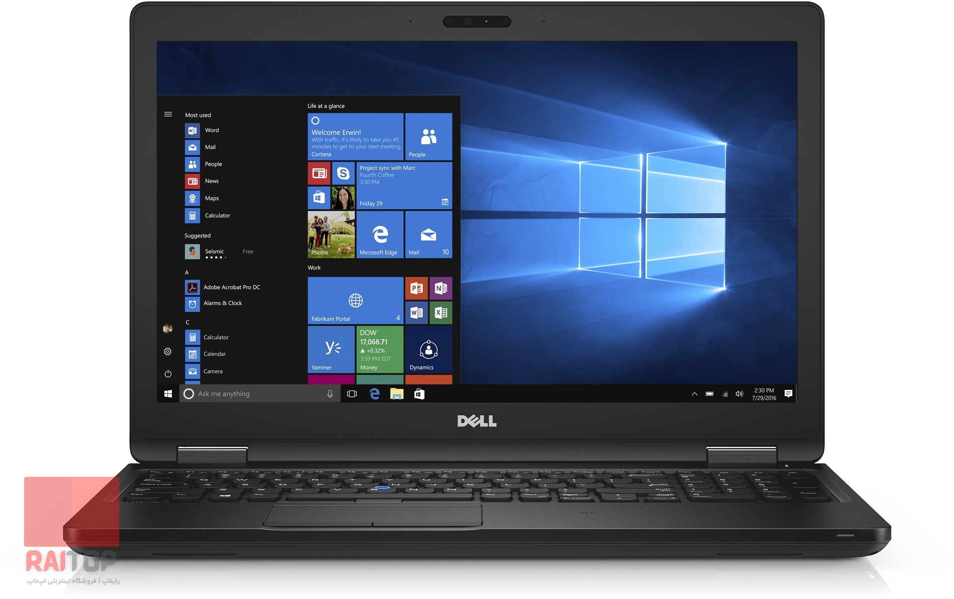 لپ تاپ استوک 15 اینچی Dell مدل Latitude 5580
