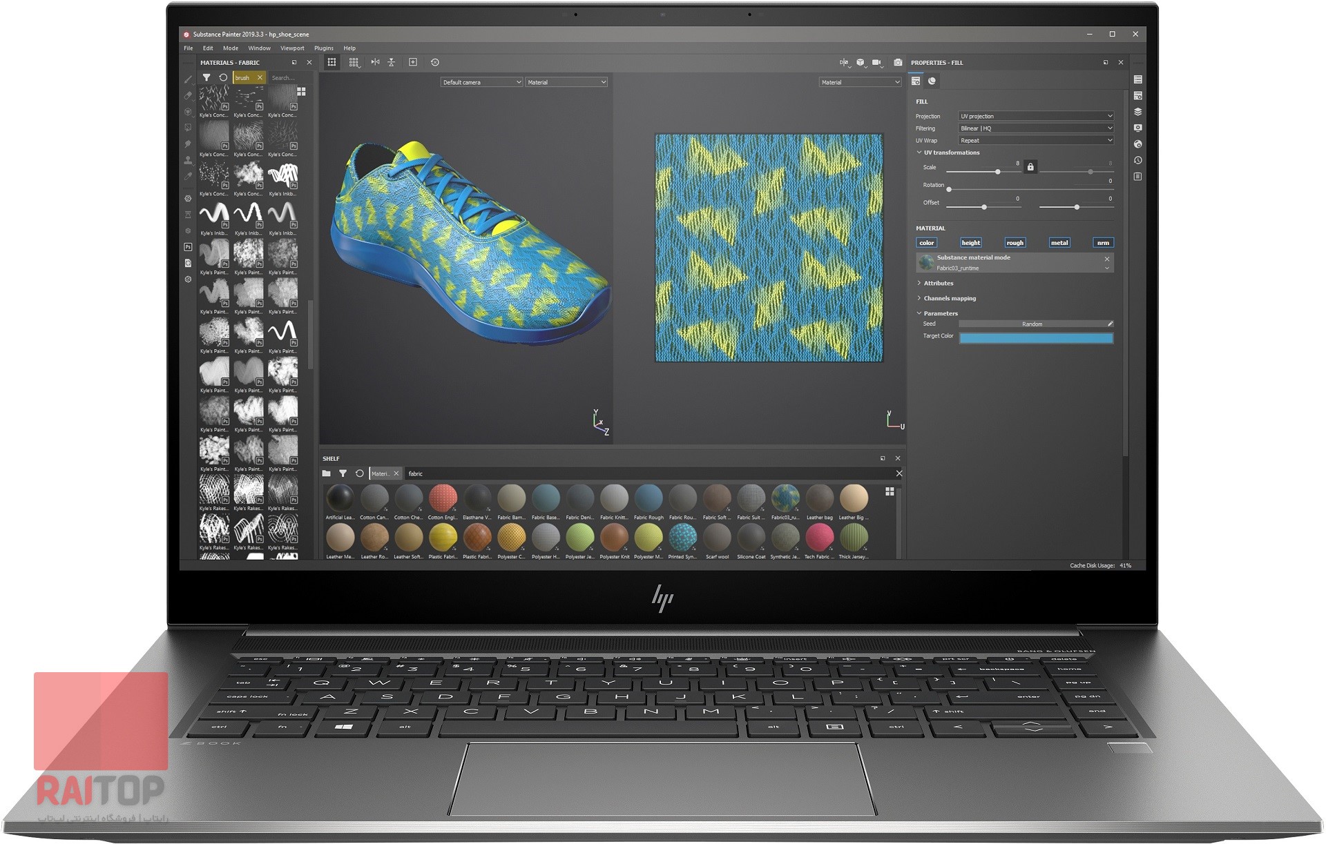 لپ تاپ 15 اینچی HP مدل ZBook Studio G7