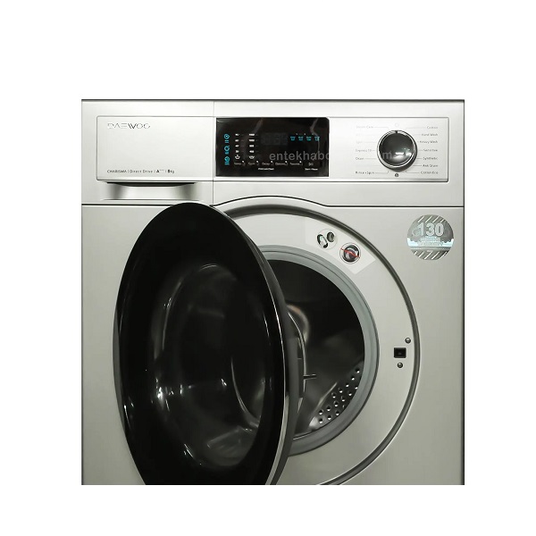 ماشین لباسشویی دوو سری کاریزما مدل DWK-8205S ظرفیت۸کیلوگرم — تصویر ۳
