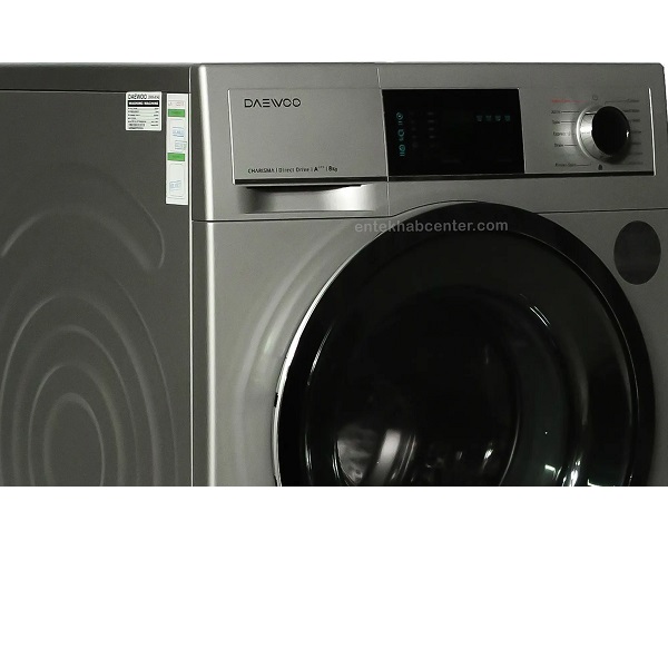 ماشین لباسشویی دوو سری کاریزما مدل DWK-8205S ظرفیت۸کیلوگرم — تصویر ۴