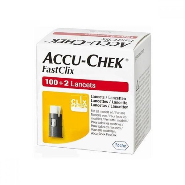 سوزن تست قند خون لنست اکیو چک ‌102 عددی Accu-Chek fastclix — تصویر ۲