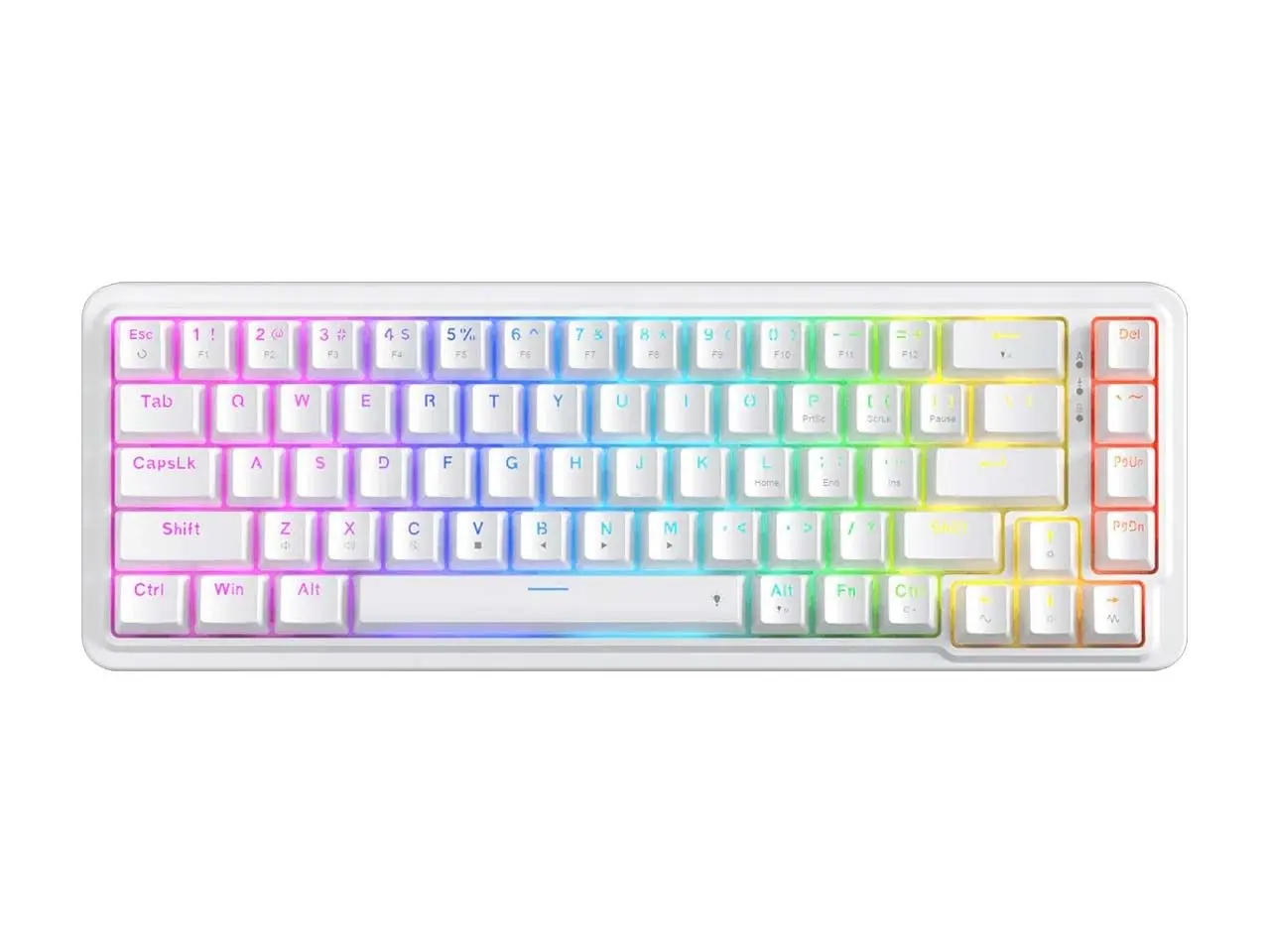 کیبورد Redragon Nova K709 Wired Gasket RGB White