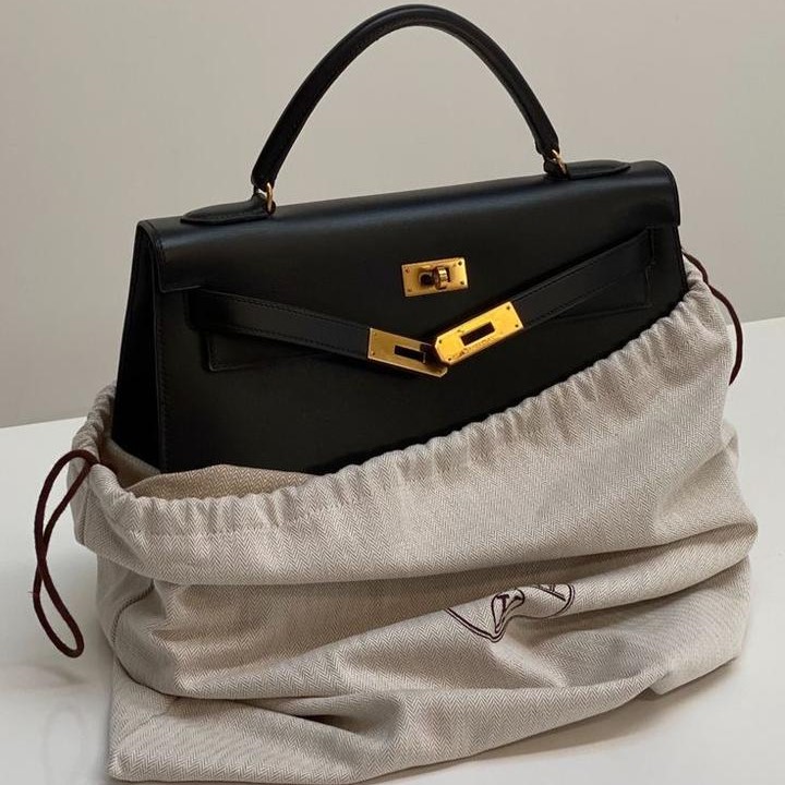 کیف دستی زنانه هرمس مدل Kelly 32 — تصویر ۴