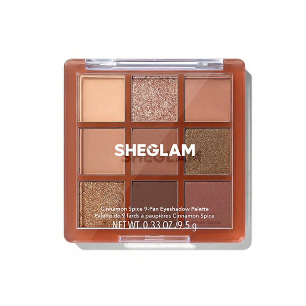 پالت سایه چشم ۹ رنگ شیگلم مدل Cinnamon Spice