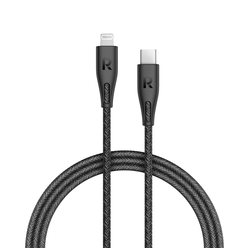 کابل تبدیل USB-C به لایتنینگ راوپاور مدل RP-CB1018 طول ۲ متر — تصویر ۳