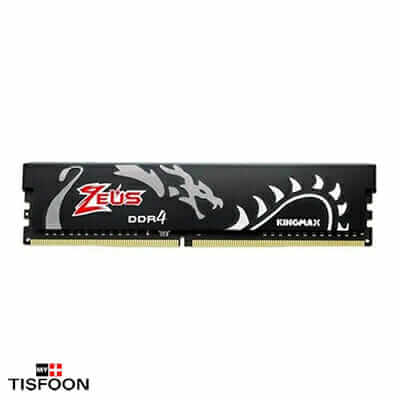 رم کامپیوتر کینگ مکس DDR4 مدل Zeus Dragon 3200Mhz CL16 ظرفیت ۸ گیگابایت