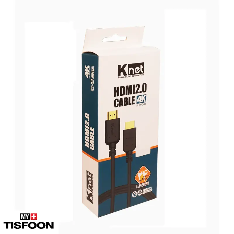 کابل HDMI کی نت مدل K-CH200030 طول ۳ متر ورژن ۲٫۰ — تصویر ۳