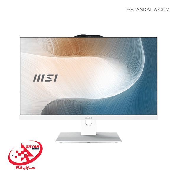 کامپیوتر همه کاره ام اس آی مدل AIO MSI AM272P 1M CORE3 100U RAM 16GB SSD 500GB WHITE