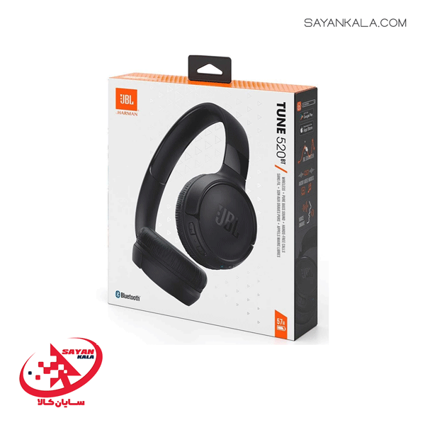 هدفون بی سیم جی بی ال مدل HEADPHONE WIRELESS JBL Tune 520BT