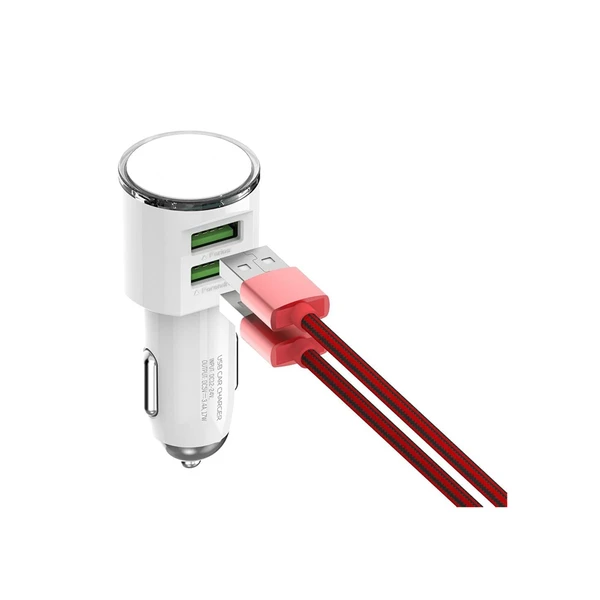 شارژر فندکی الدینیو مدل DL-C29 - شرکت بصیر رایانه نقش جهان — تصویر ۳