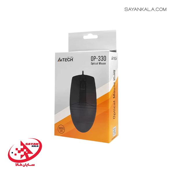 ماوس ای فورتک مدل MOUSE A4TECH OP-330 — تصویر ۲