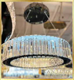 چراغ آویز مدرن 8104 با قطر 40 کاردی — تصویر ۲