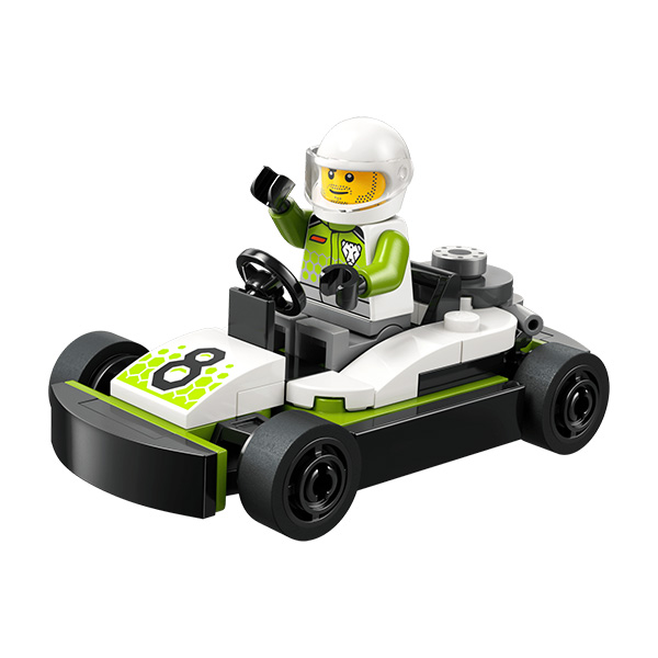 لگو سری سیتی مدل Go-Kart Racer کد 30719 — تصویر ۴