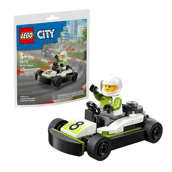 لگو سری سیتی مدل Go-Kart Racer کد 30719 — تصویر ۲
