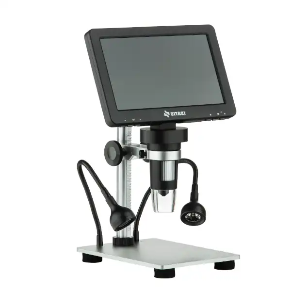 میکروسکوپ دیجیتال زیتازی مدل OptiMax 701 با صفحه نمایش 7 اینچی — تصویر ۲