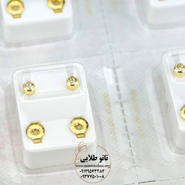 گوشواره دستگاه گوش سوراخ کن (پیرسینگ) کد T392 — تصویر ۳