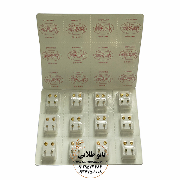 گوشواره دستگاه گوش سوراخ کن (پیرسینگ) کد T392 — تصویر ۴