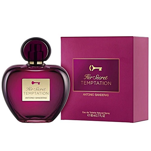 عطر ادکلن آنتونیو باندراس هر سکرت تمپتیشن | ANTONIO BANDERAS / Her Secret TEMPTATION EDT — تصویر ۲