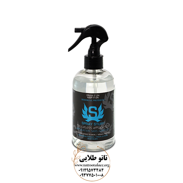 الکتروم تاتو بالم و اسپری استنسیل استاف کد T312 — تصویر ۲