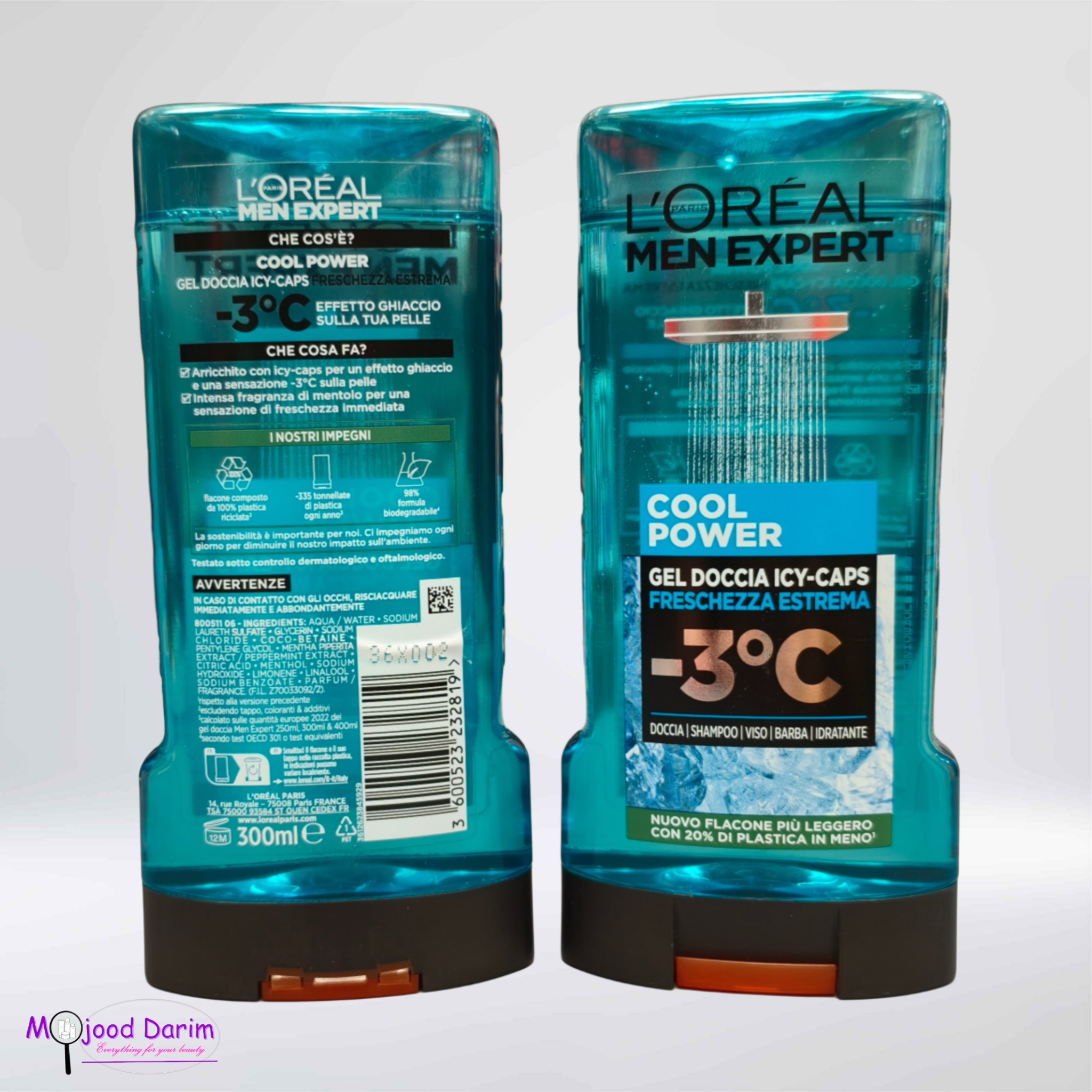 شامپو بدن اورئال ( اورال ) خنک کننده °3- درجه | COOL POWER L’OREAL