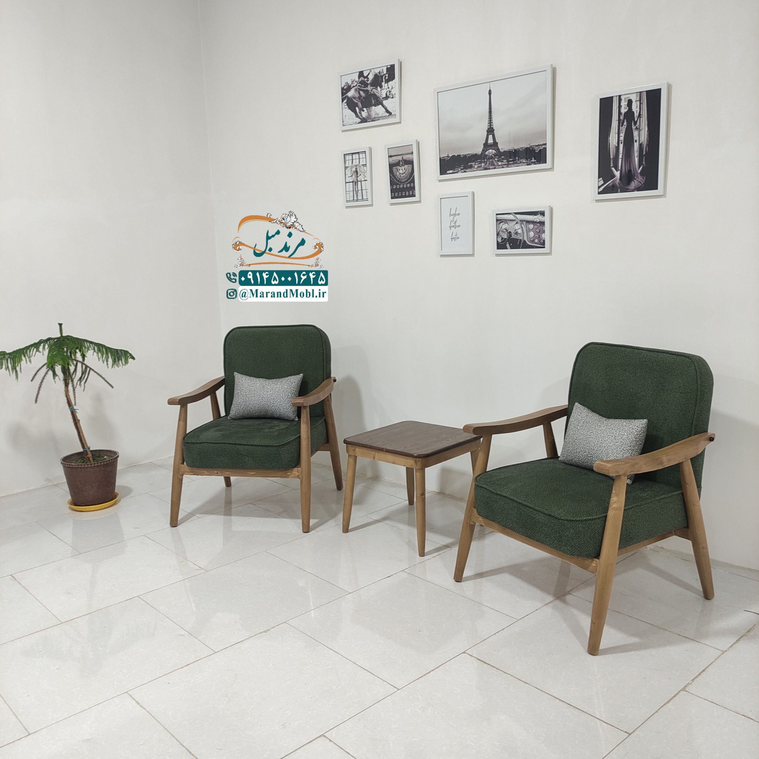 مبل مینیمال 8 نفره با جلومبلی و دو عسلی — تصویر ۴