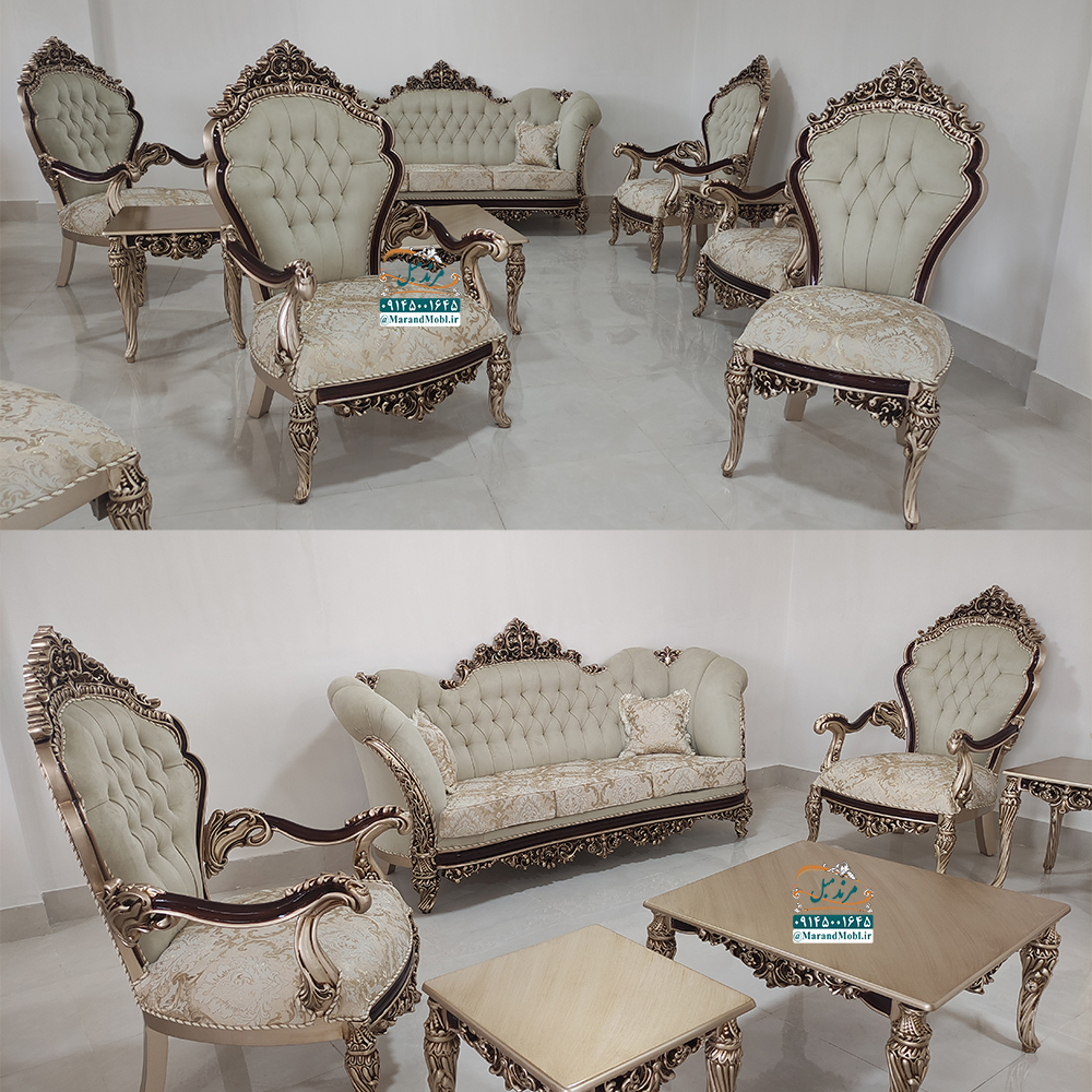 مبل کلاسیک ترکیه مدل افشار — تصویر ۴
