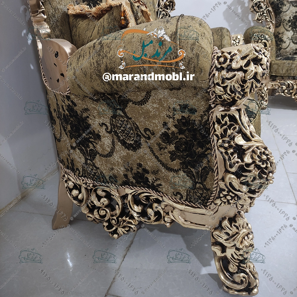 مبل سلطنتی پرکار عروس — تصویر ۶
