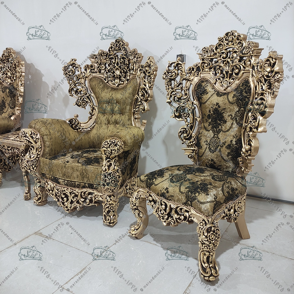 مبل سلطنتی پرکار عروس — تصویر ۳