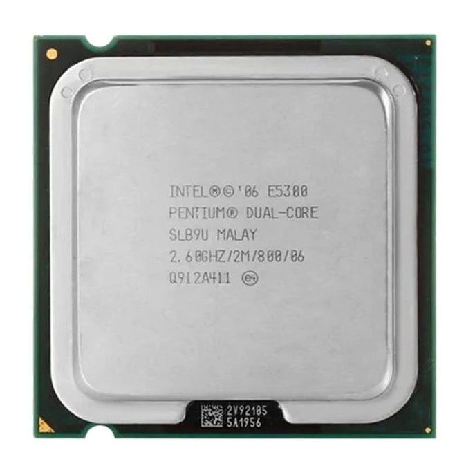 پردازنده استوک اینتل مدل CPU Intel Pentium E5300 — تصویر ۲