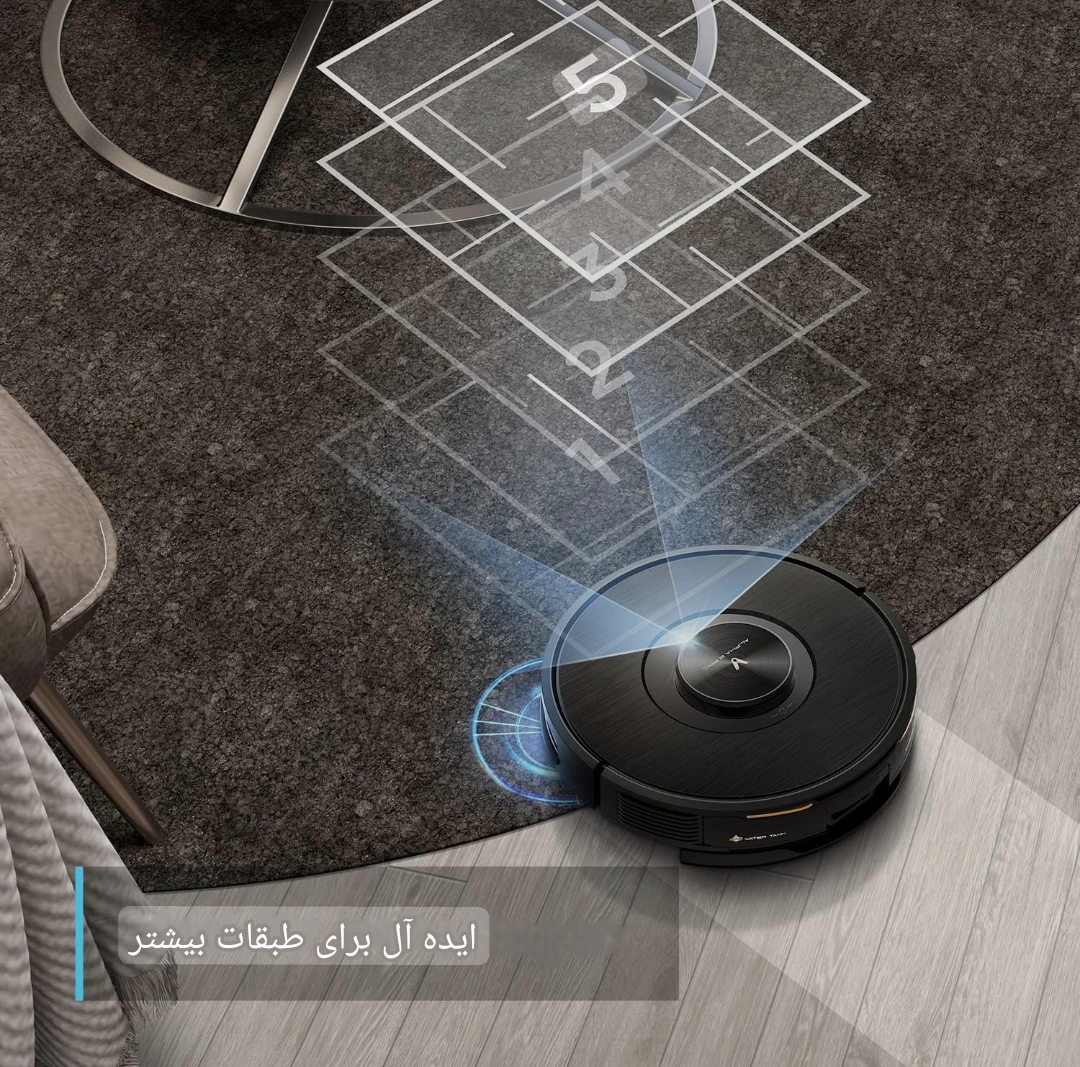 جاروی رباتیک شیائومی VIOMI Alpha 2 Pro مدل V-RVCLMD40B — تصویر ۸