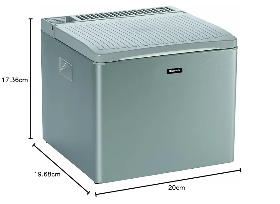 یخچال کمپینگ گازی و برقی Dometic RC1200EGP – ظرفیت 40 لیتری، سهمنبع انرژی، عملکرد بیصدا — تصویر ۳
