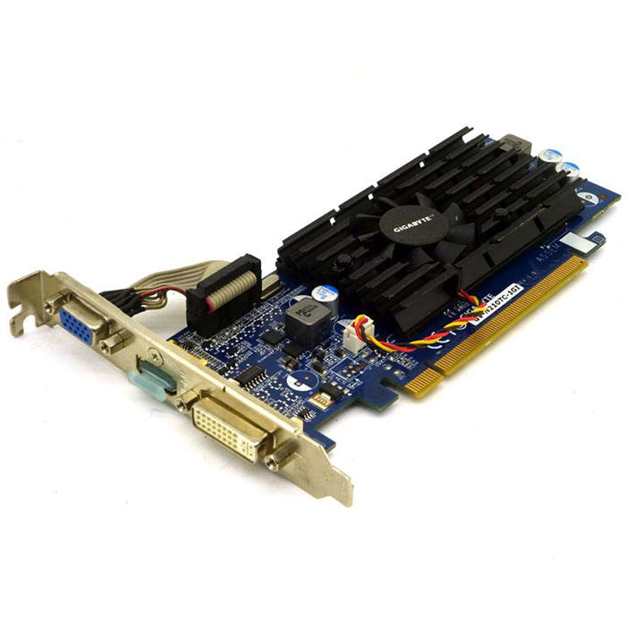 کارت گرافیک استوک ۱ گیگ گیگابایت مدل GIGABYTE GV-N210TC-1GI