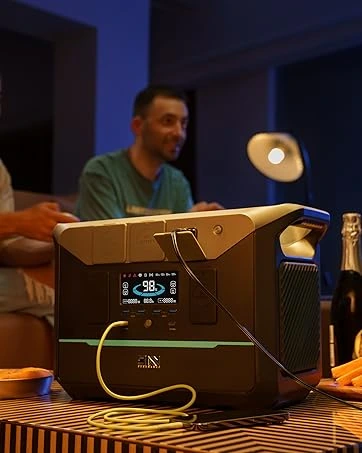 پاوراستیشن DaranEner NEO2000 همراه پنل خورشیدی — تصویر ۴