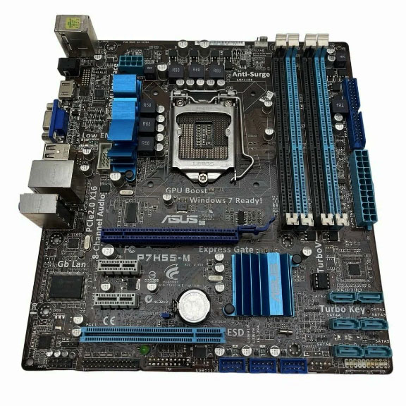 مادربرد استوک ایسوس مدل ASUS P7H55-M Rev. 2.01G