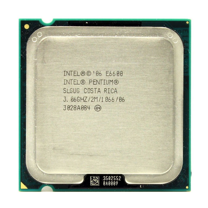 پردازنده استوک اینتل پنتیوم مدل CPU Intel Pentium E6600 — تصویر ۲