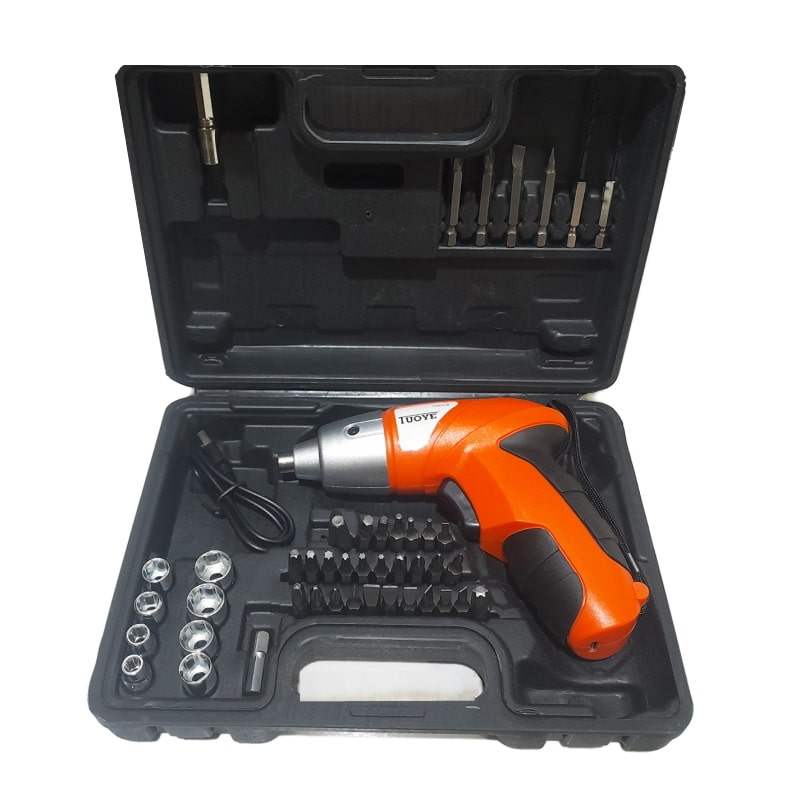 دریل شارژی TUOYE TOOLS ست 45 تکه