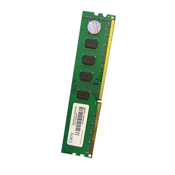 رم کارکرده دسکتاپ ۲ گیگ DDR3 کری مدل Carry 2GB 2RX8 PC3-10600U-999 CA3U1333B2G9-B