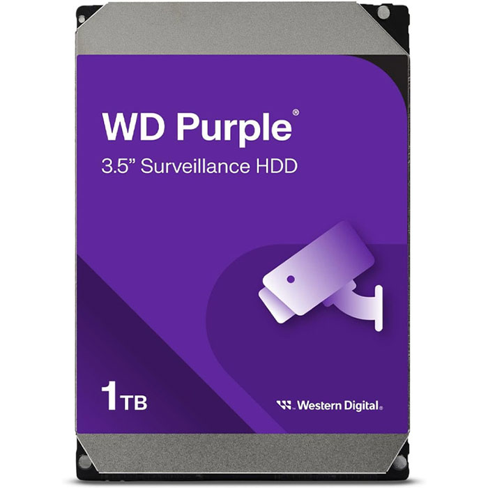هارد استوک اینترنال دسکتاپ ۱ ترابایت وسترن دیجیتال بنفش مدل WD 1TB Purple WD10PURX — تصویر ۴