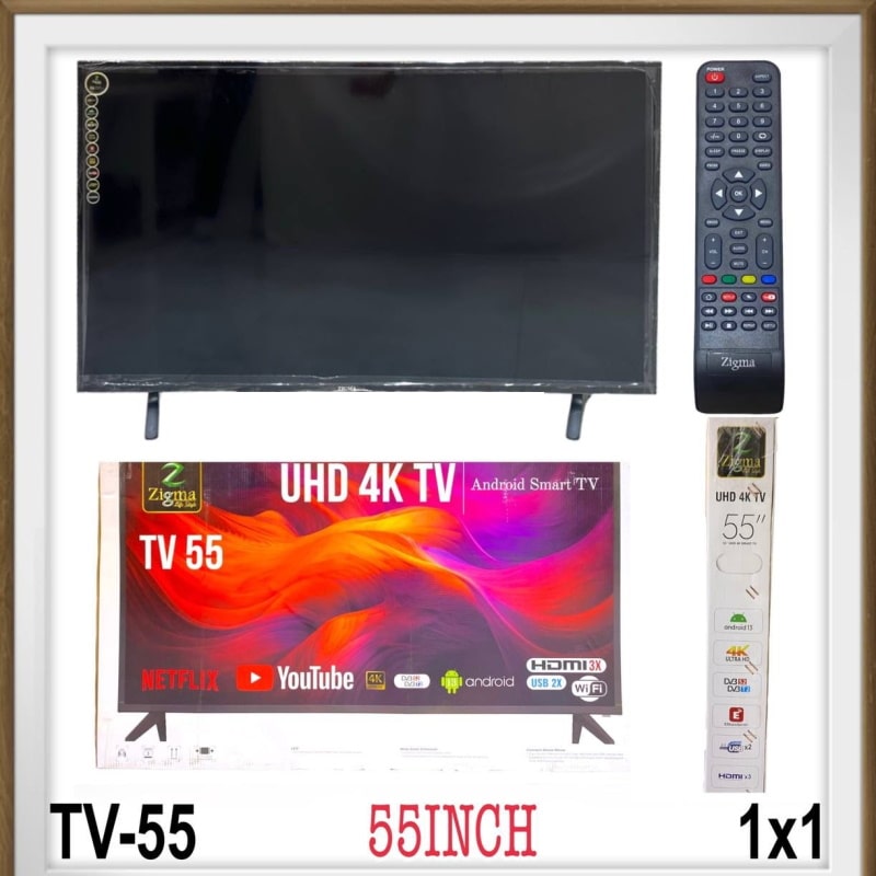تلویزیون هوشمند 55 اینچ زیگما مدل TV-55 — تصویر ۳