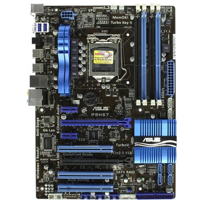 مادربرد استوک ایسوس مدل ASUS P8H67 Rev 1.06