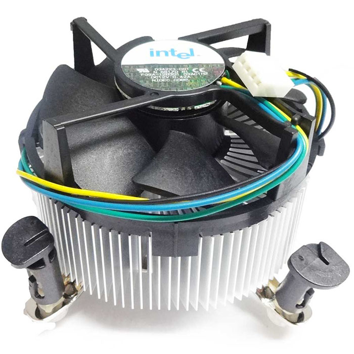 فن استوک پردازنده اینتل مدل نرمال Fan Intel Socket 775 — تصویر ۲
