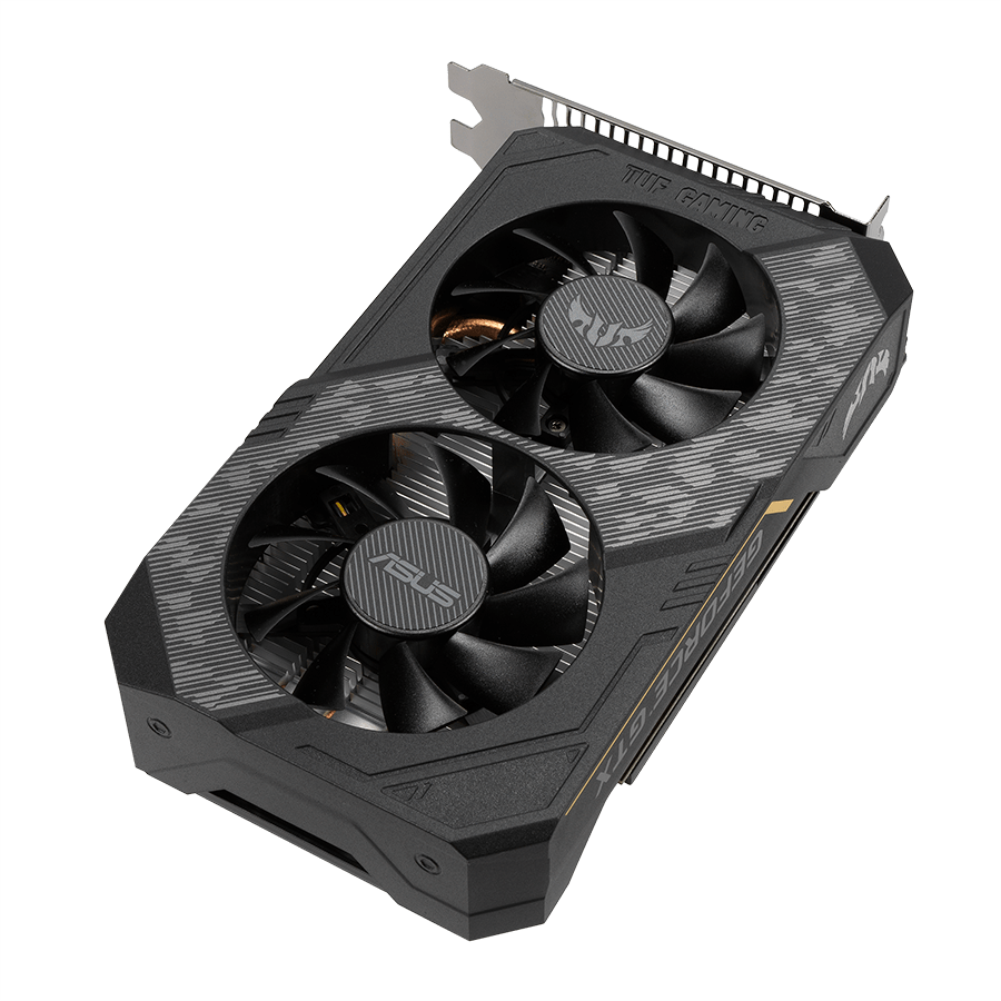 کارت گرافیک استوک ۴ گیگ ایسوس مدل ASUS TUF GAMING GTX1650 4G GDDR6 P-V2 Dual