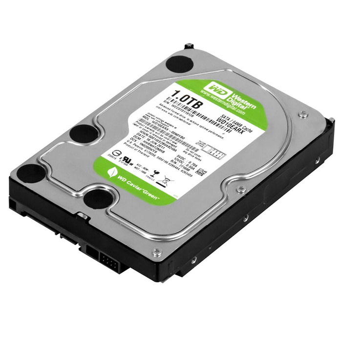 هارد استوک 3.5 اینچی کامپیوتر 1 ترابایت وسترن دیجیتال مدل WD 1TB GREEN WD10EARX