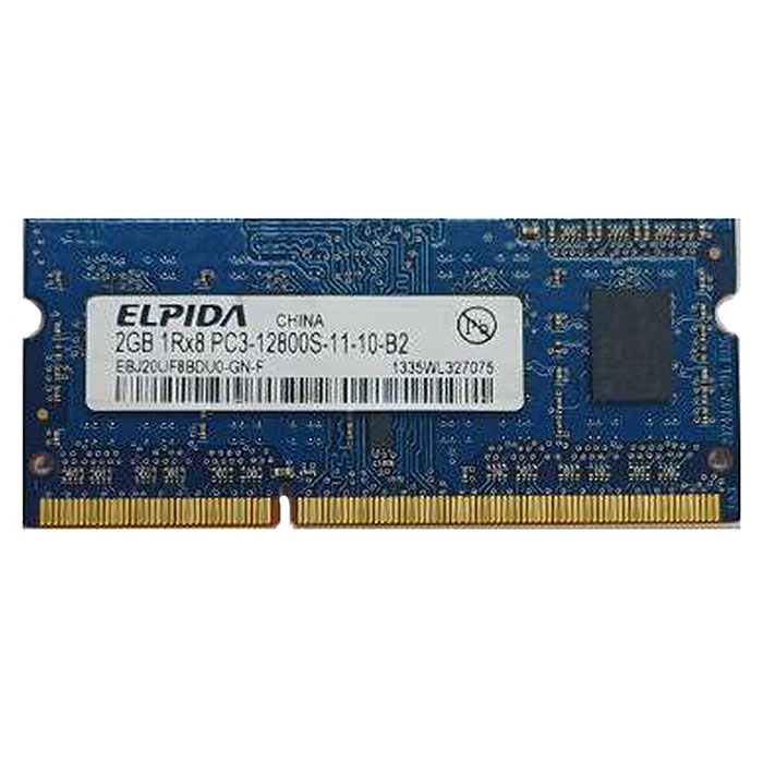 رم استوک لپ تاپی ۲ گیگابایت DDR3 مدل ELPIDA 2GB PC3-12800S-11-10-B2 — تصویر ۲