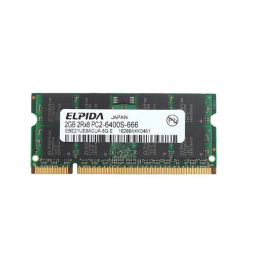رم استوک لپ تاپی ELPIDA 2GB PC2-6400s — تصویر ۲